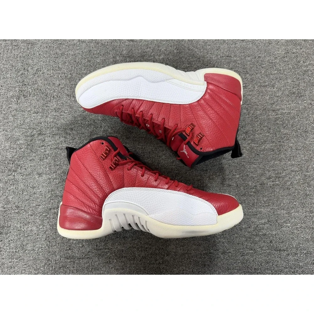 Nike Air Jordan 12 Retro Gym Red Shoes Mens 10 Red White Basketball 130690 600
